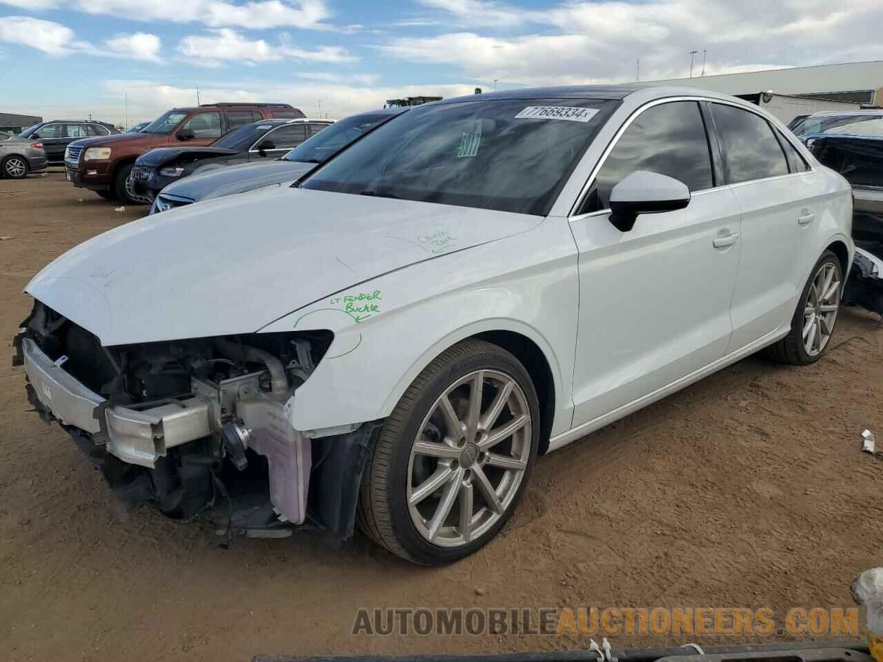 WAUCJGFF0F1079345 AUDI A3 2015