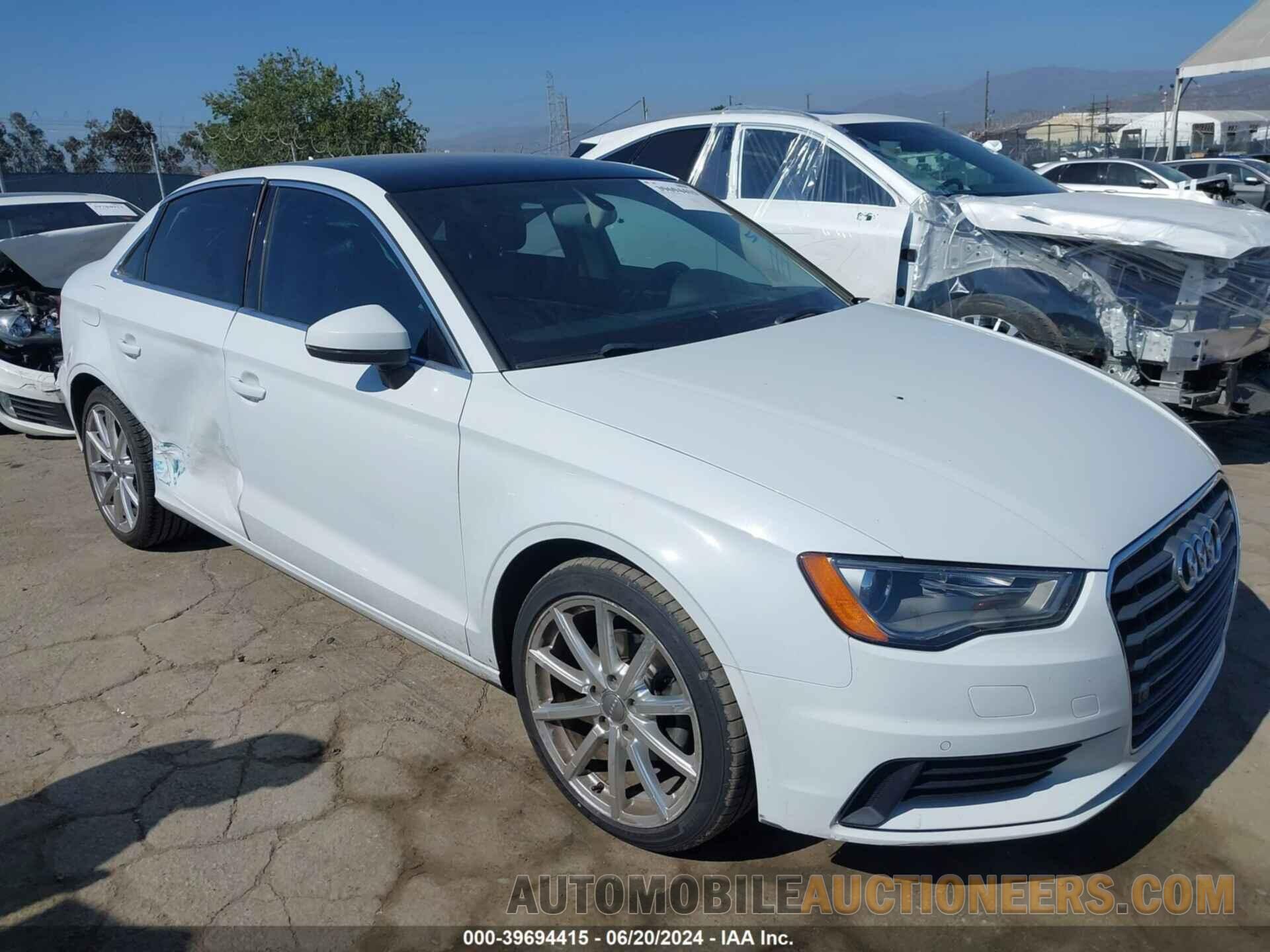 WAUCJGFF1F1067219 AUDI A3 2015