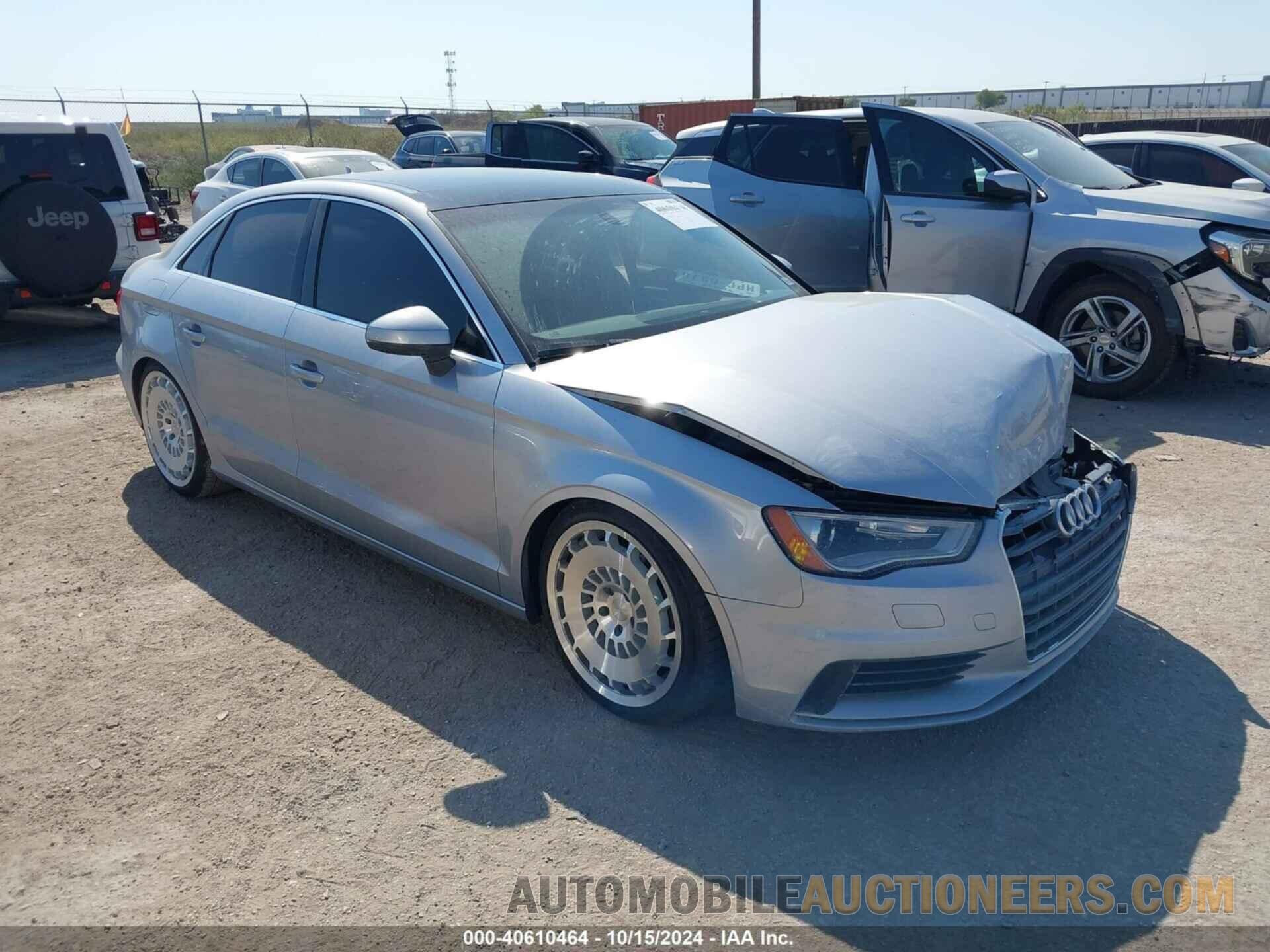 WAUCJGFF5F1078319 AUDI A3 2015