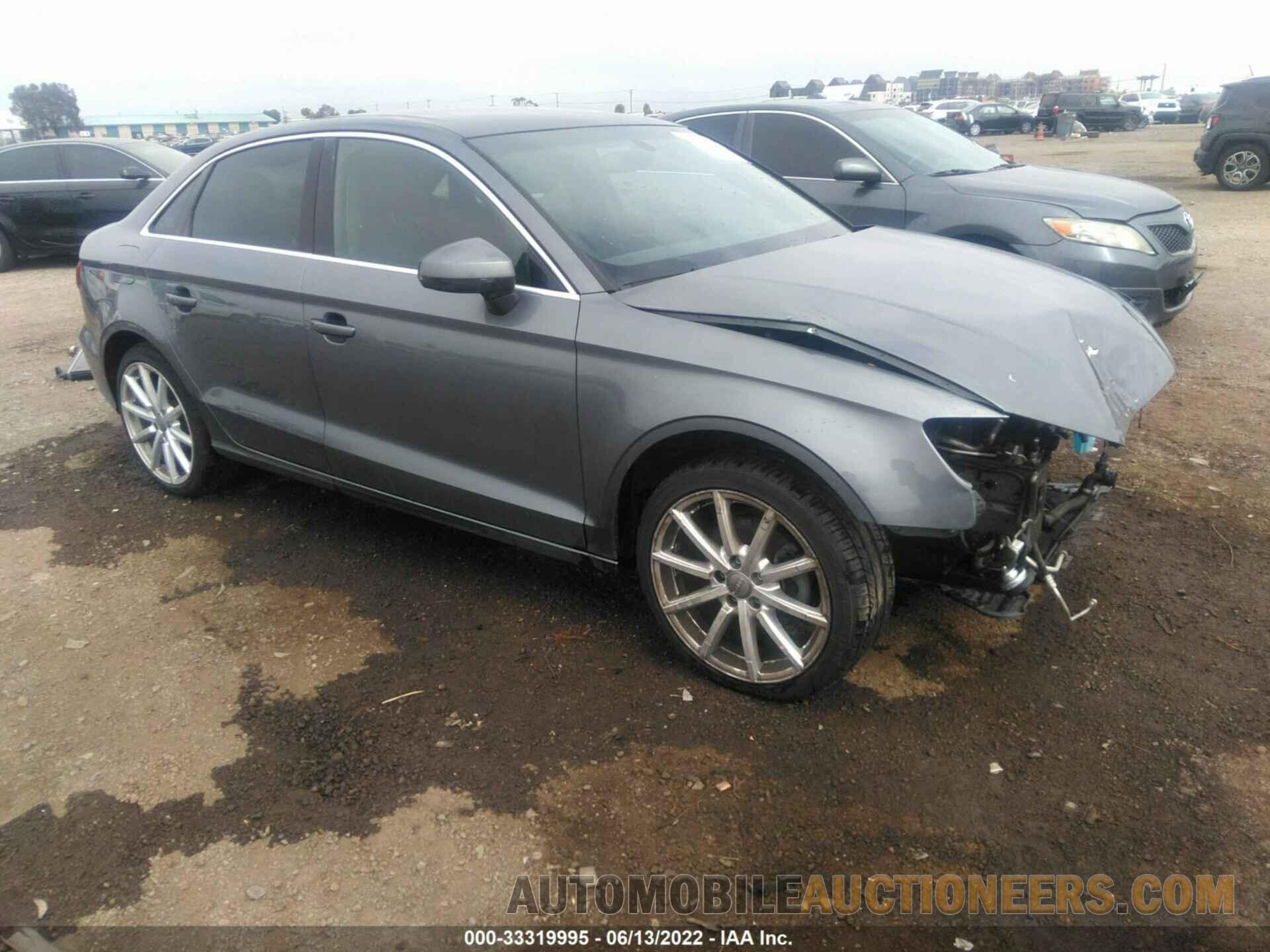 WAUCJGFF8F1100846 AUDI A3 2015