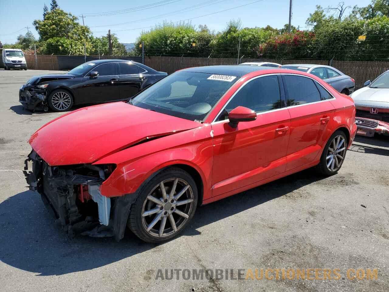 WAUCJGFF9F1070885 AUDI A3 2015