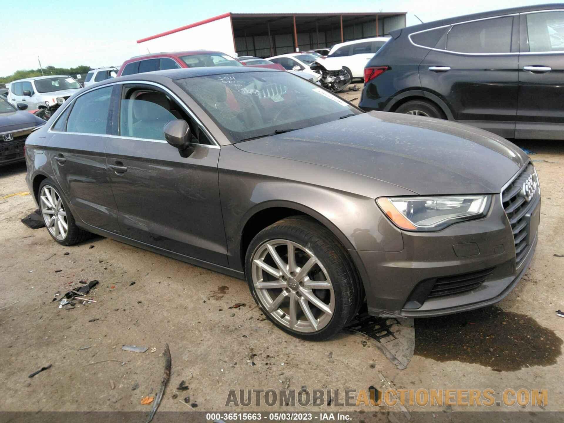 WAUCJHFF2F1071835 AUDI A3 2015