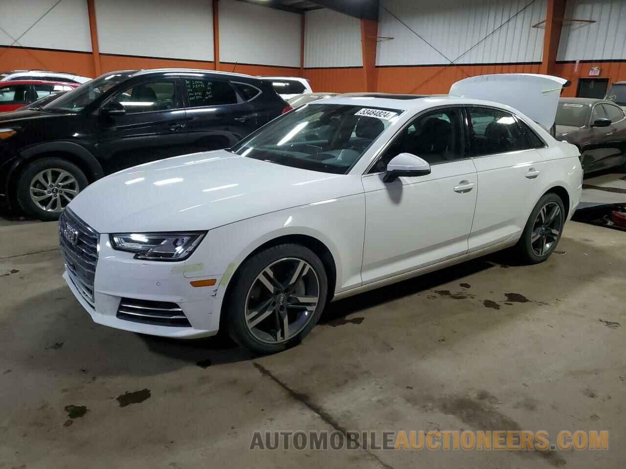 WAUCNAF43HN025744 AUDI A4 2017