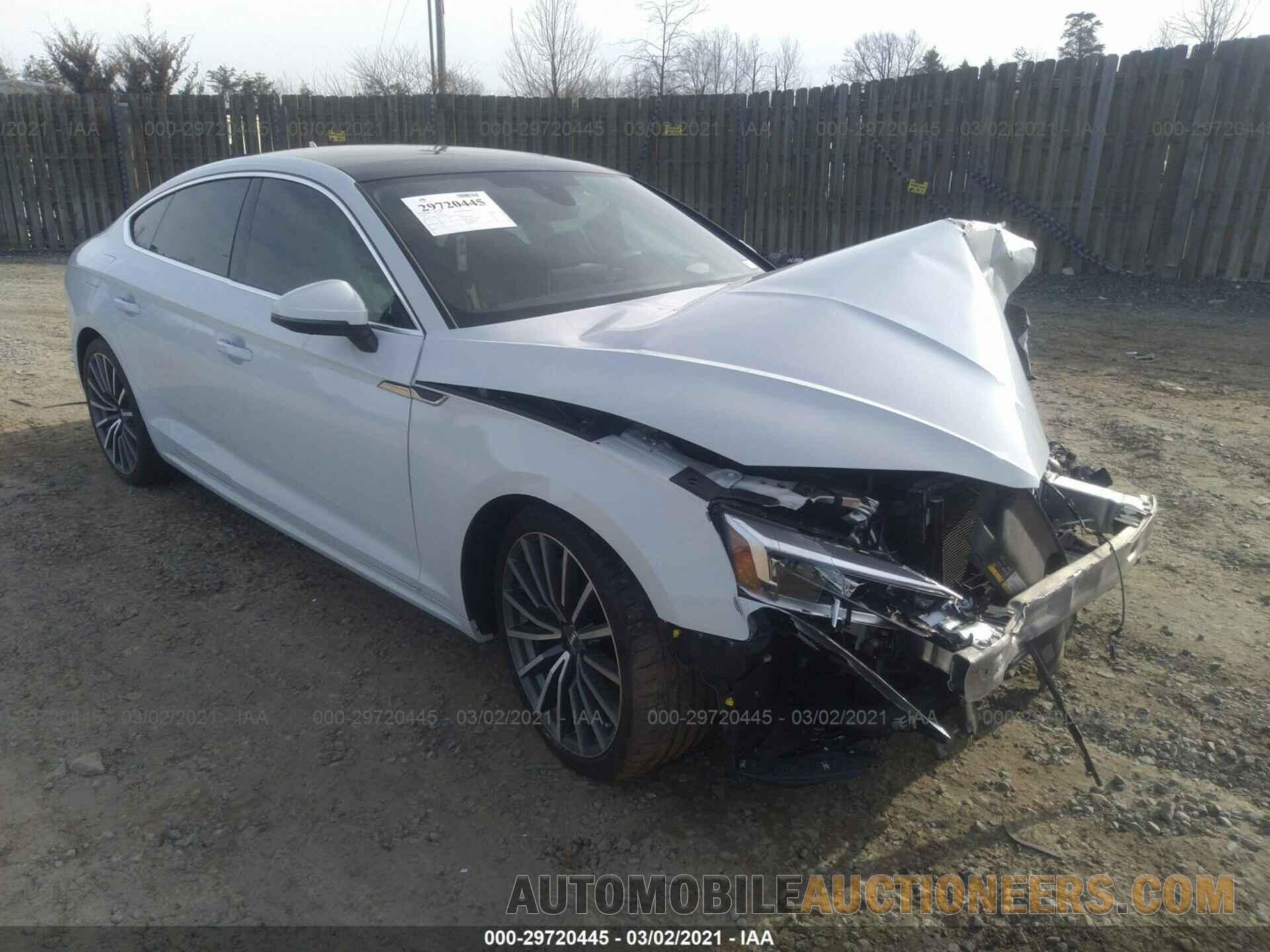 WAUCNCF58KA078717 AUDI A5 SPORTBACK 2019