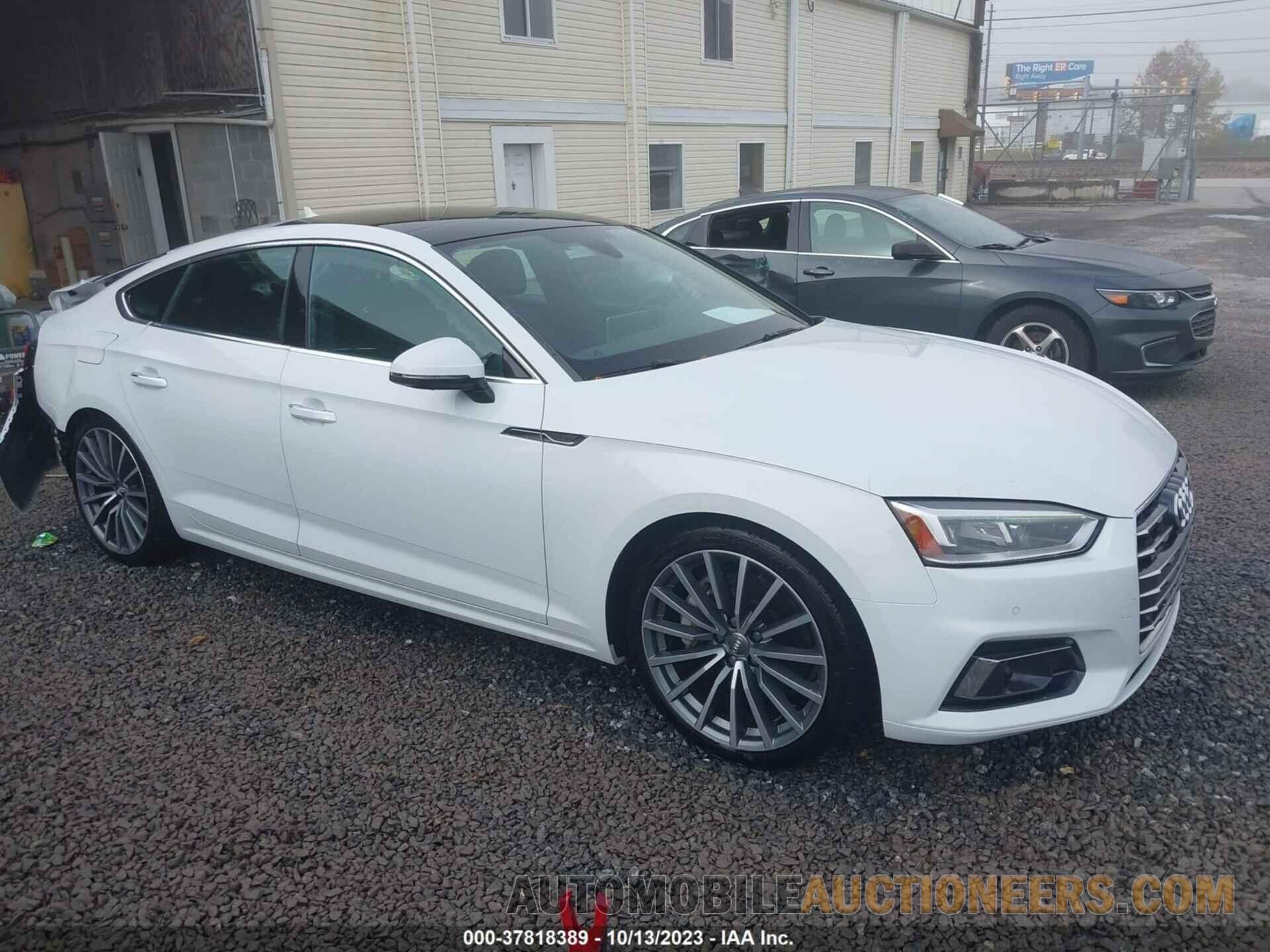 WAUCNCF5XJA008764 AUDI A5 SPORTBACK 2018