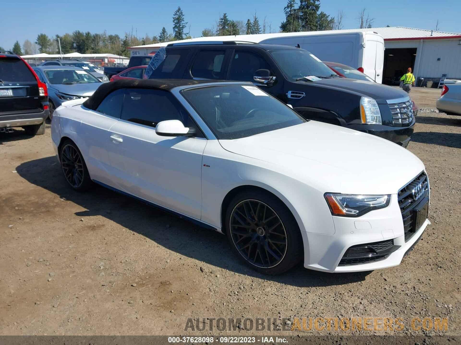 WAUD2AFH1HN000423 AUDI A5 CABRIOLET 2017