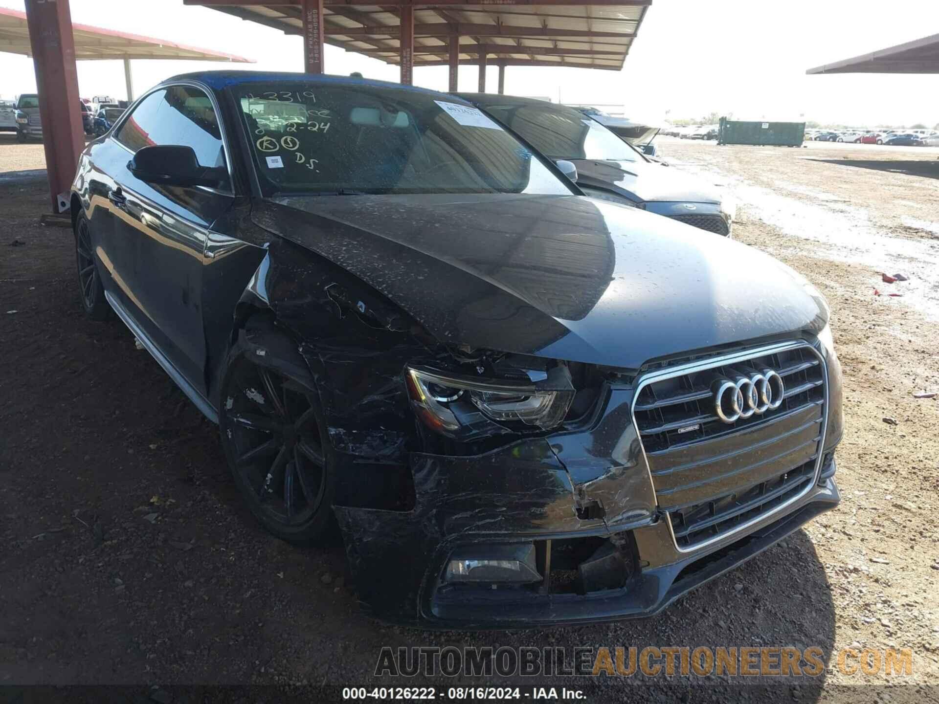 WAUD2AFR5GA030345 AUDI A5 2016