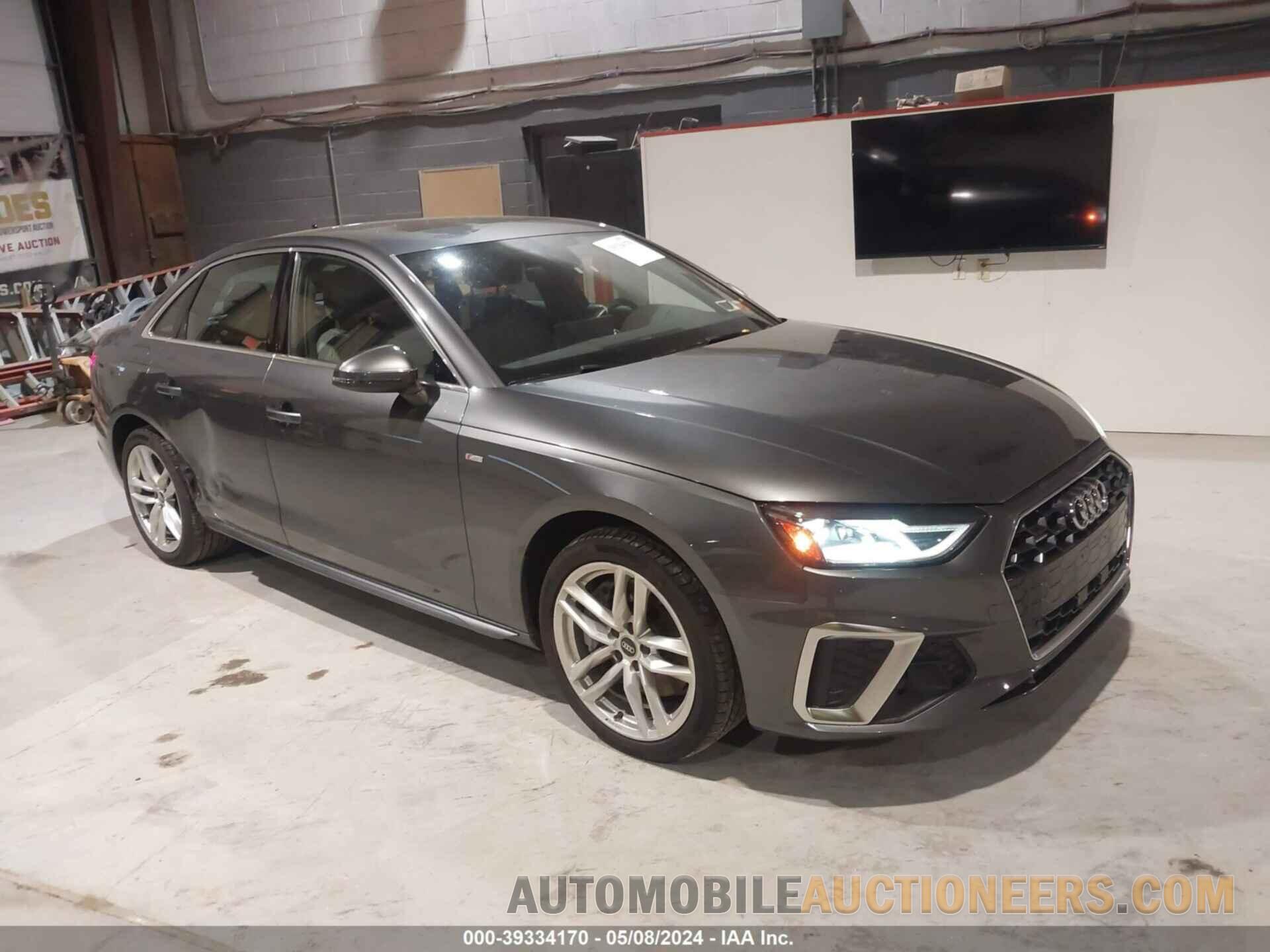 WAUDAAF40MA049422 AUDI A4 2021