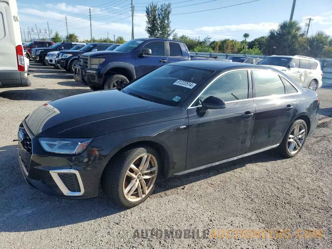 WAUDAAF43MA031464 AUDI A4 2021