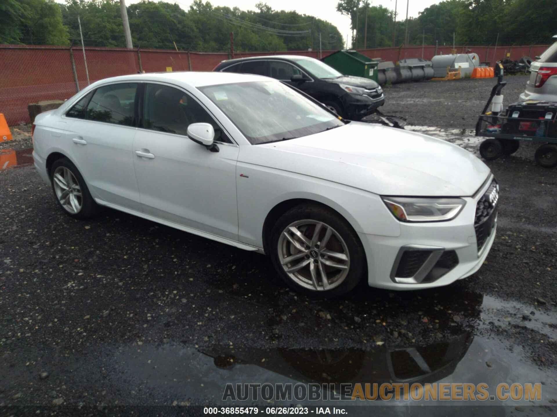 WAUDAAF44MA030758 AUDI A4 SEDAN 2021