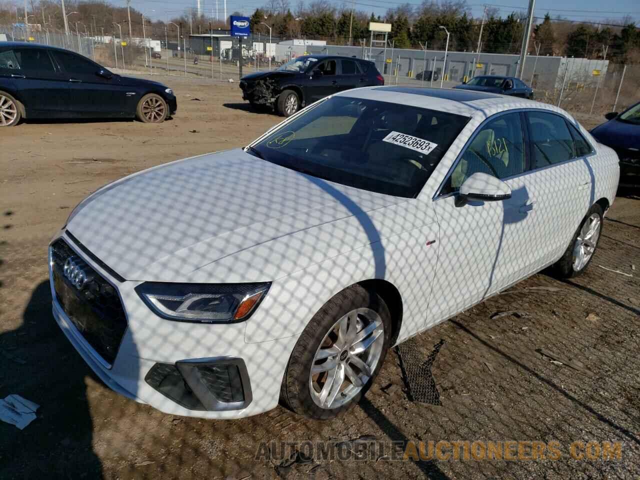 WAUDAAF47MA054522 AUDI A4 2021