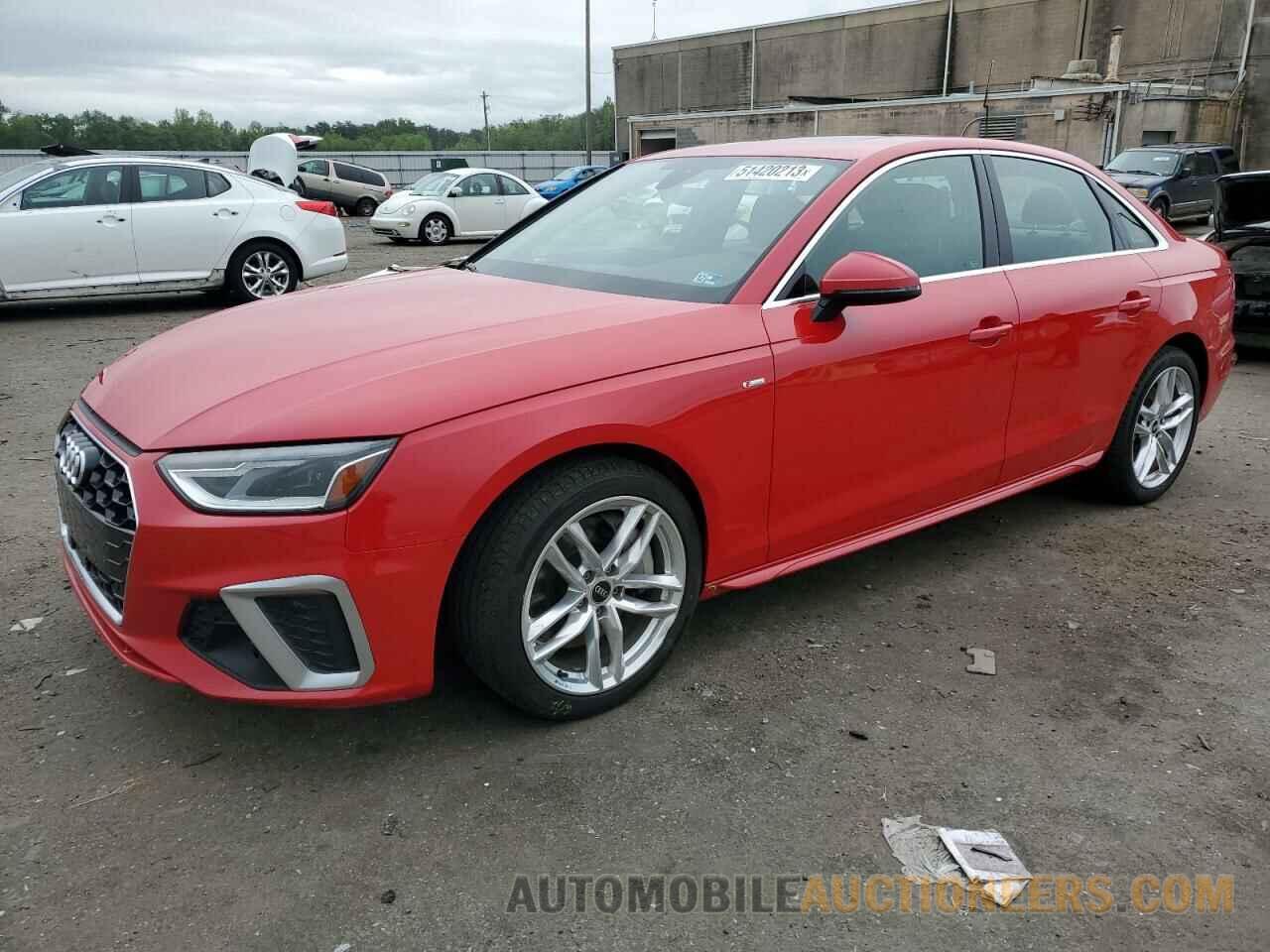 WAUDAAF48MA054545 AUDI A4 2021