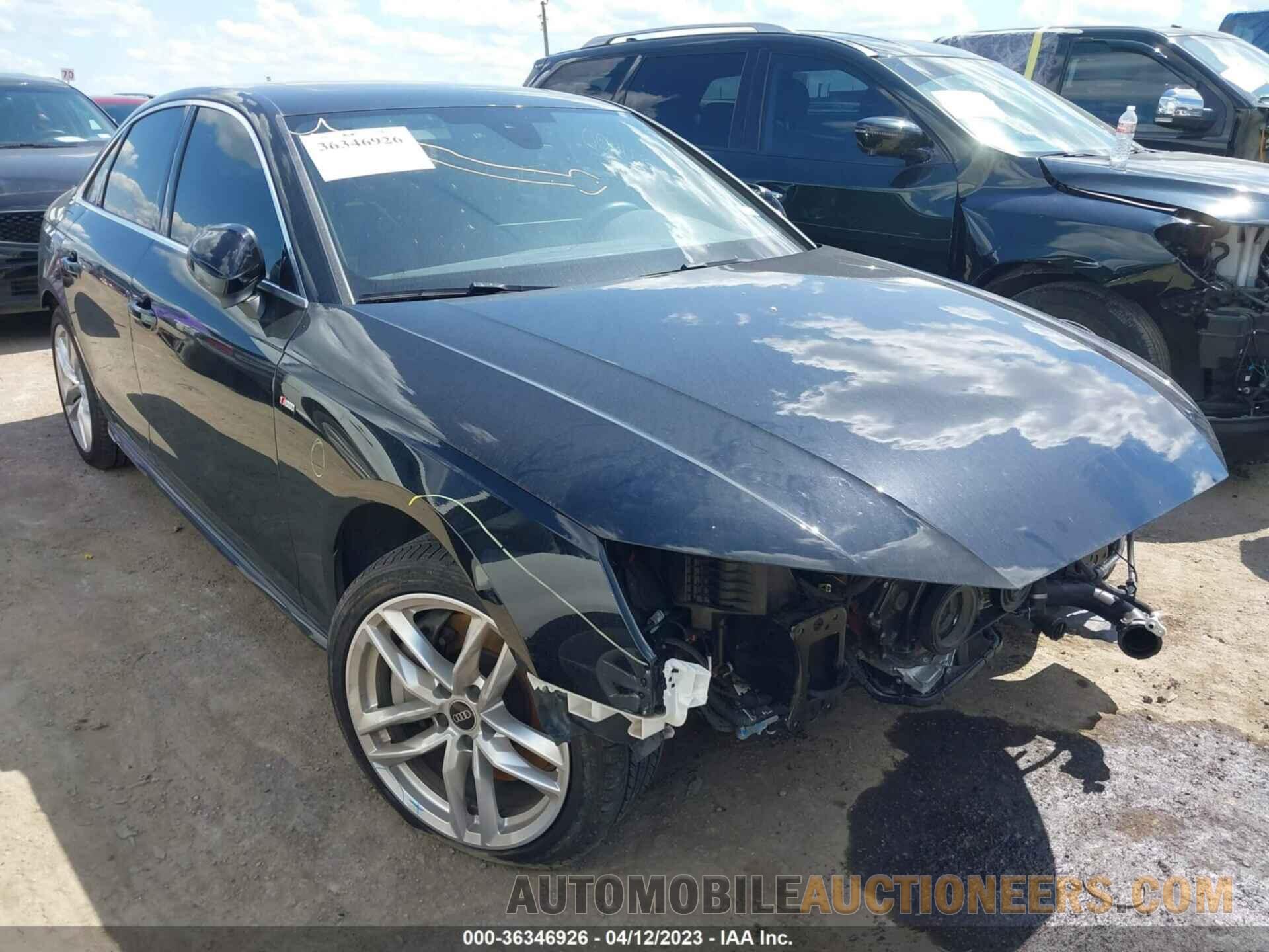 WAUDAAF49MA060726 AUDI A4 SEDAN 2021