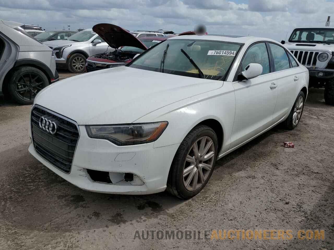 WAUDFAFC6EN027945 AUDI A6 2014