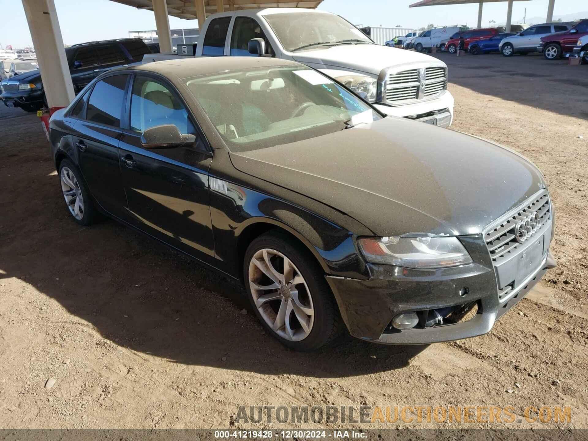 WAUDFAFL0BN055509 AUDI A4 2011