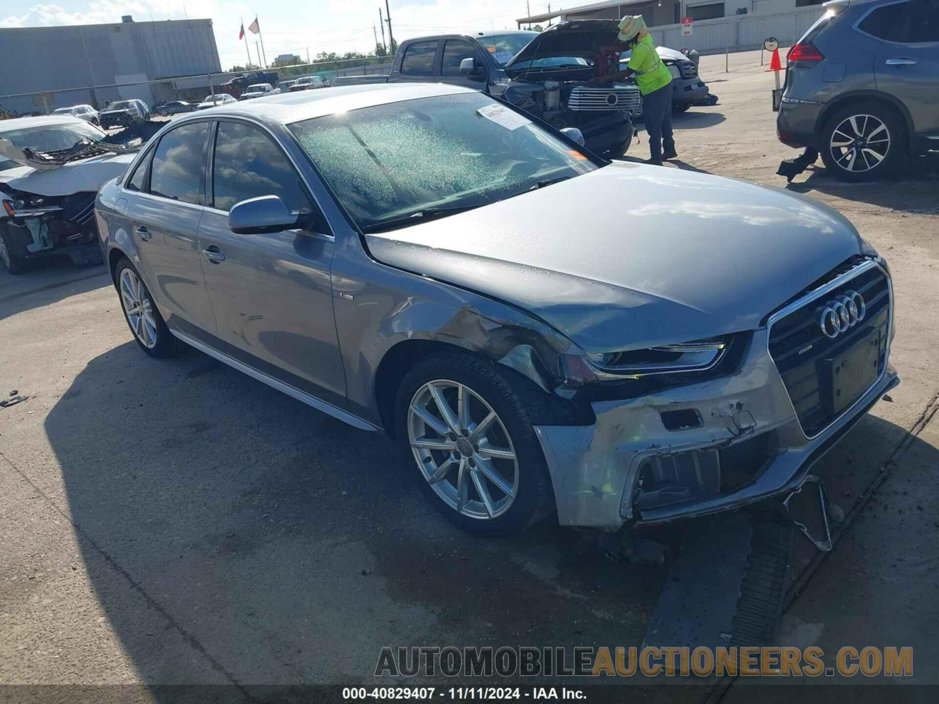 WAUDFAFLXGN005529 AUDI A4 2016