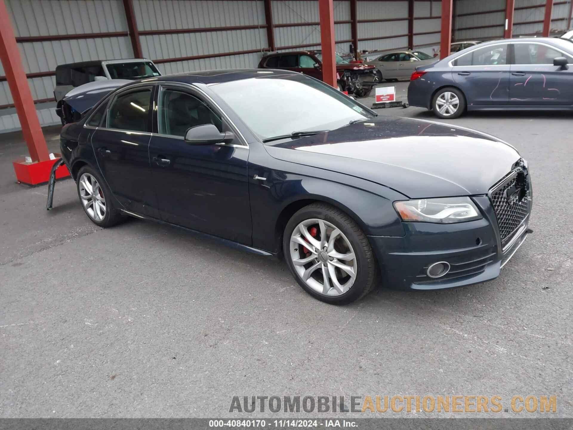 WAUDGAFLXBA115932 AUDI S4 2011