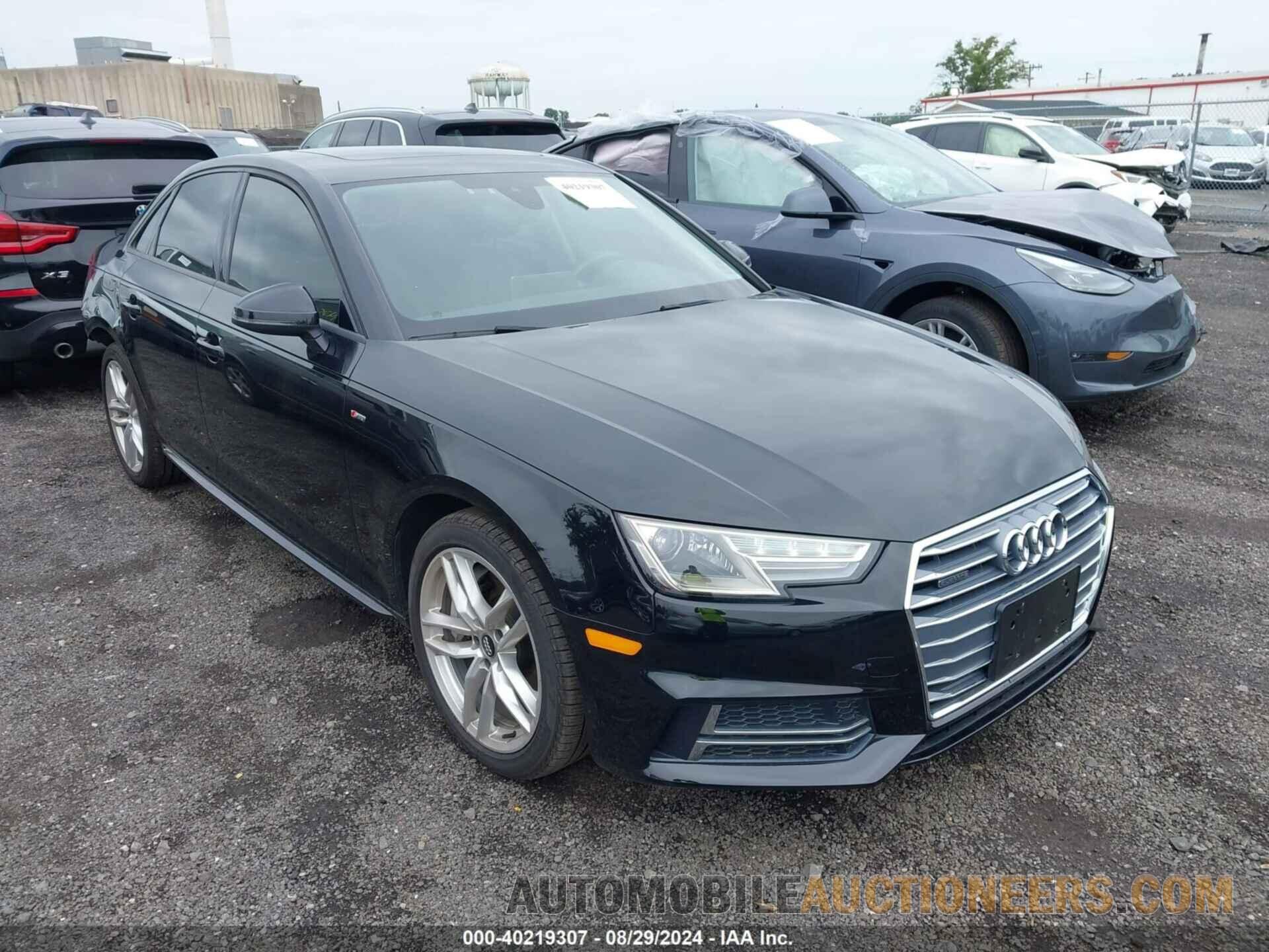 WAUDNAF40HN040352 AUDI A4 2017