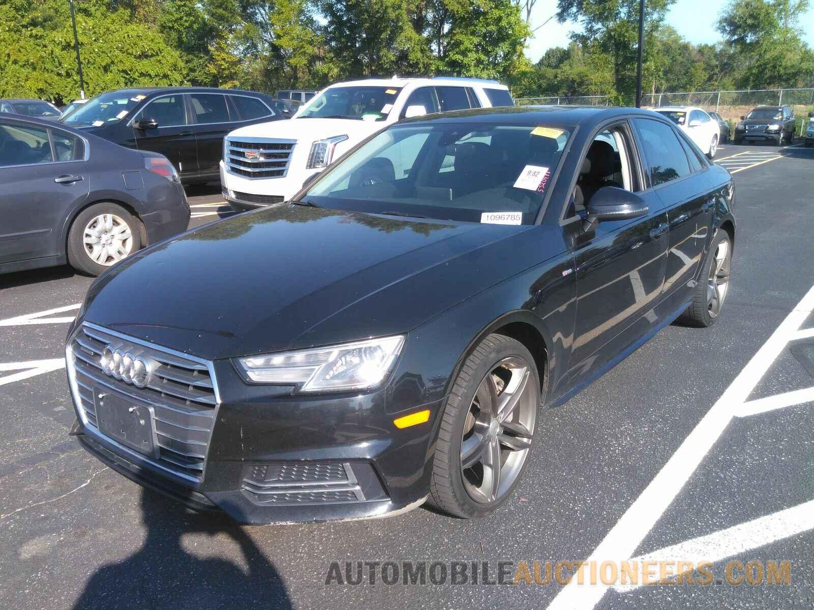 WAUDNAF40HN043414 Audi A4 Sedan 2017