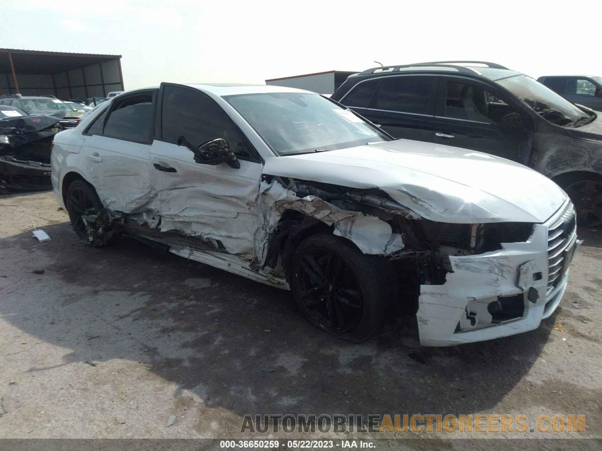 WAUDNAF40HN046331 AUDI A4 2017