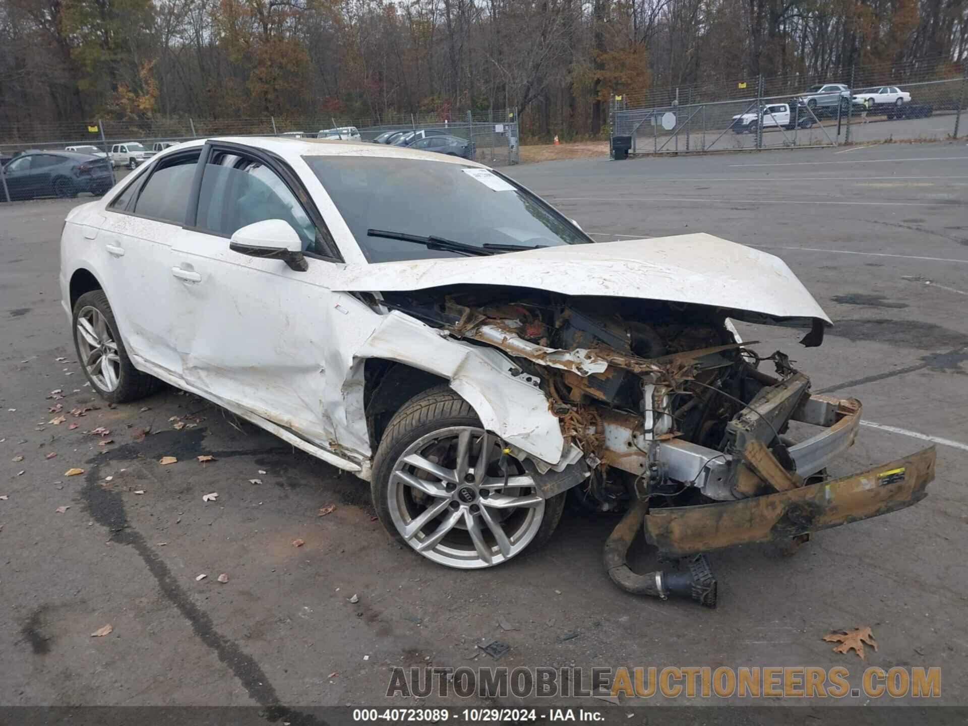 WAUDNAF40HN054834 AUDI A4 2017