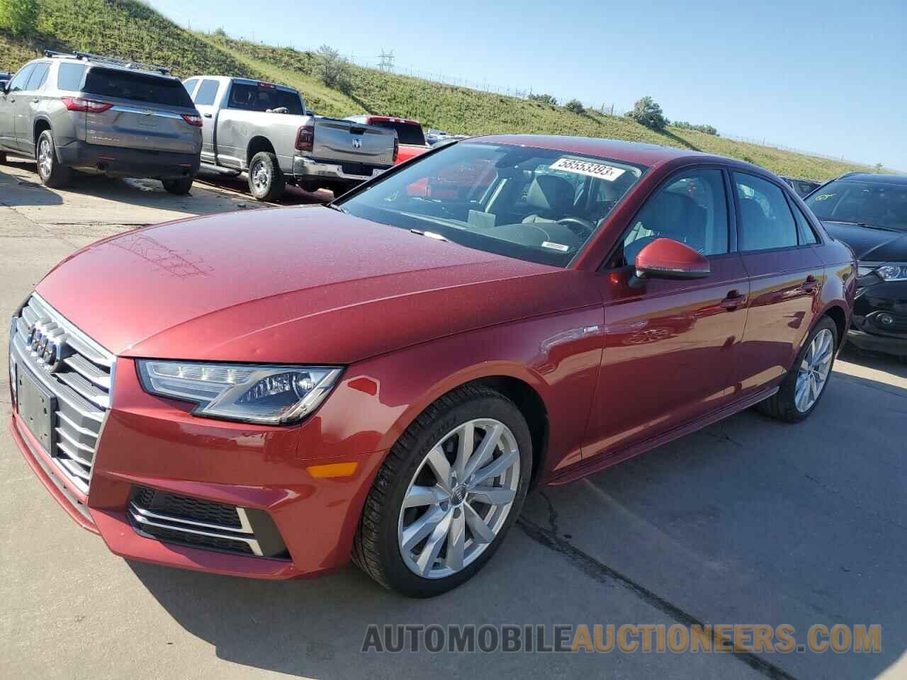 WAUDNAF40JA055527 AUDI A4 2018