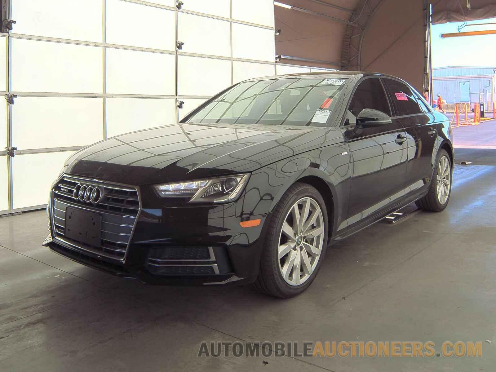 WAUDNAF40JN006739 Audi A4 Sedan 2018