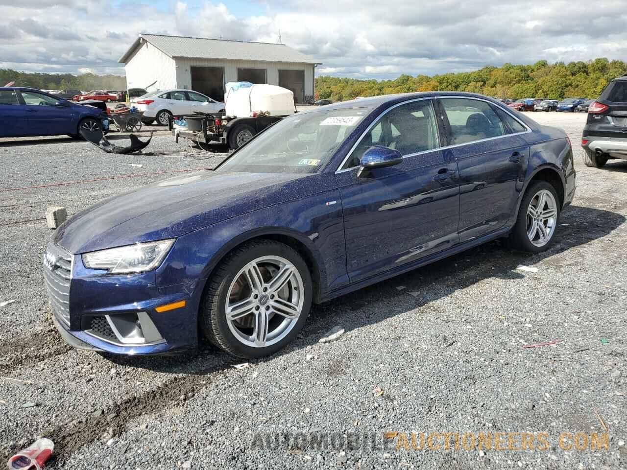 WAUDNAF40KA026207 AUDI A4 2019