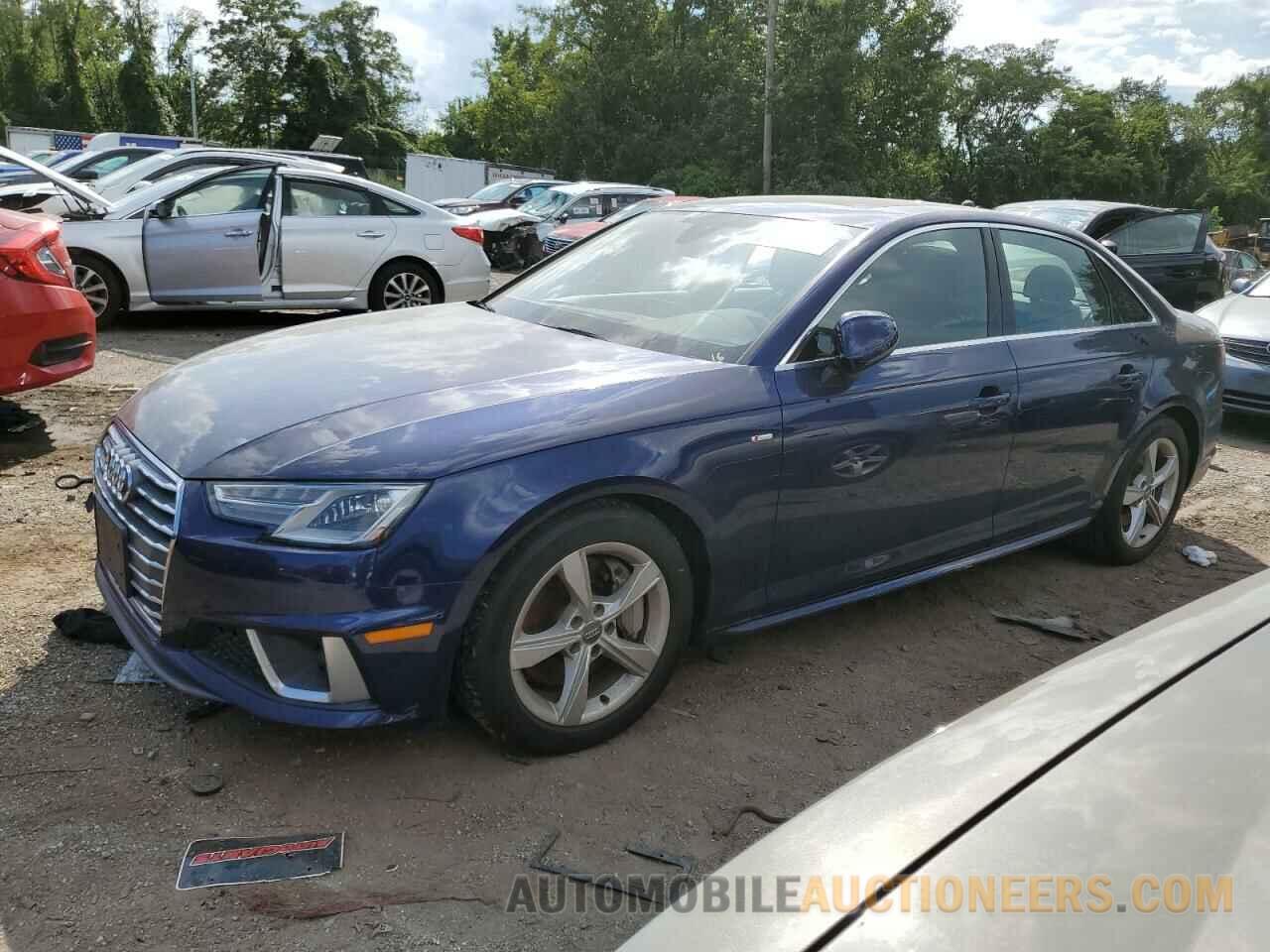 WAUDNAF40KA049549 AUDI A4 2019