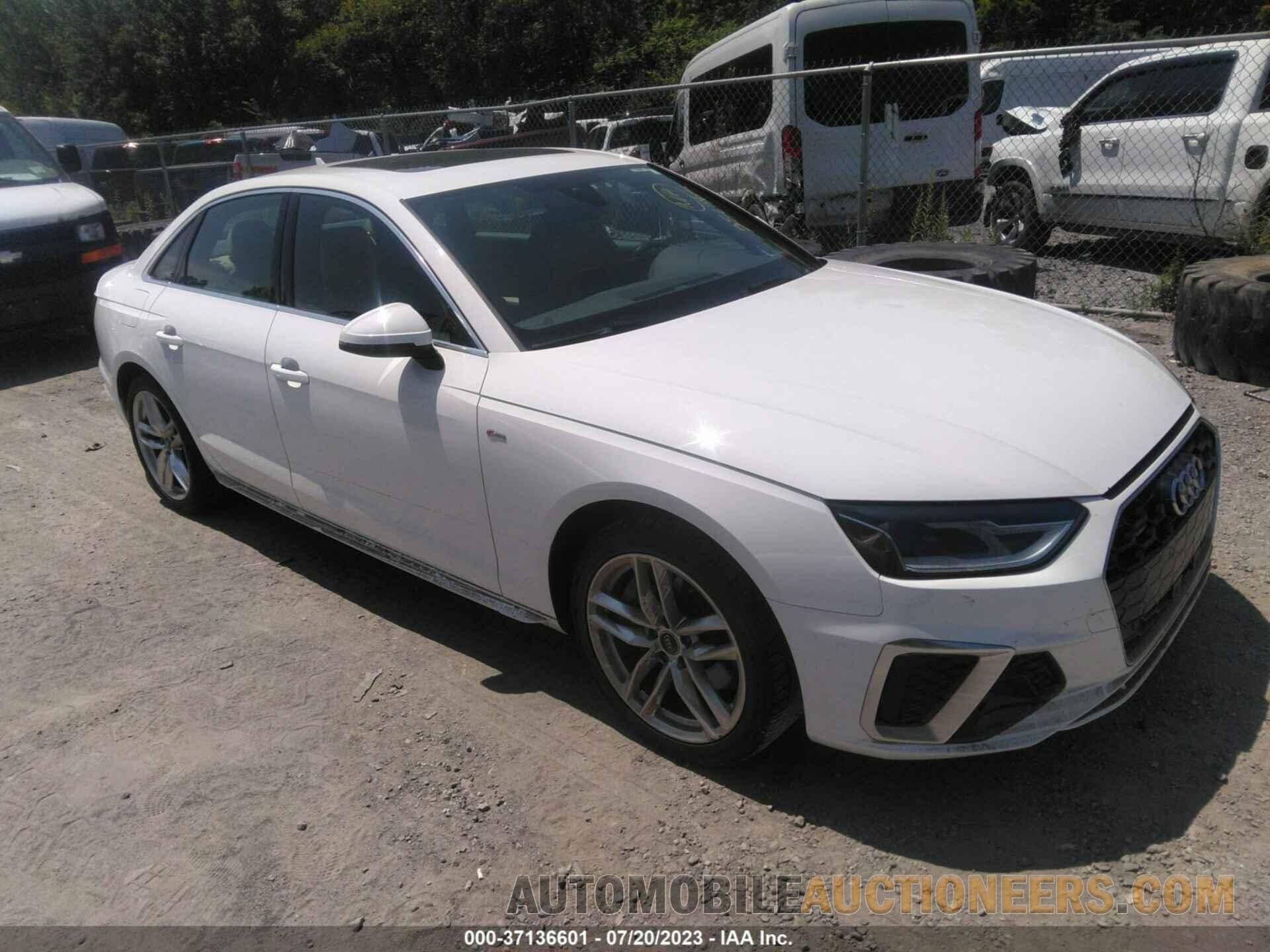 WAUDNAF40LA038388 AUDI A4 2020