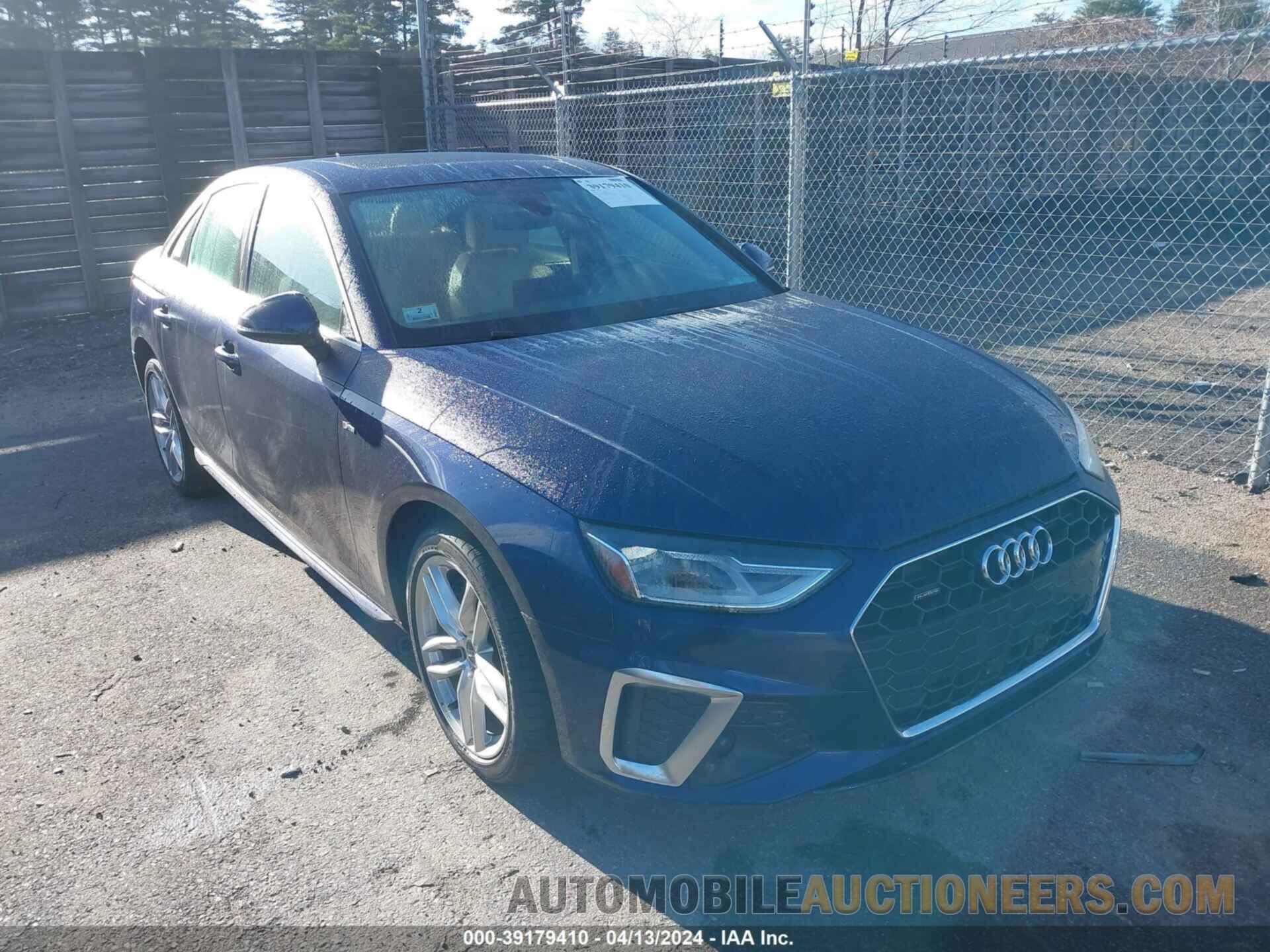 WAUDNAF40LN011653 AUDI A4 2020