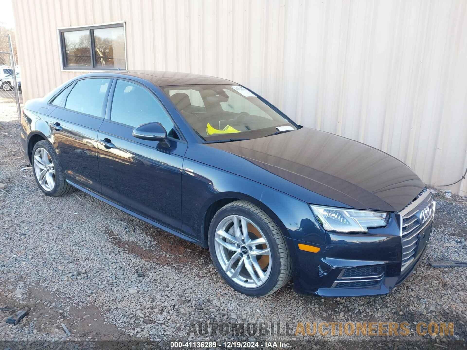 WAUDNAF41HN041235 AUDI A4 2017