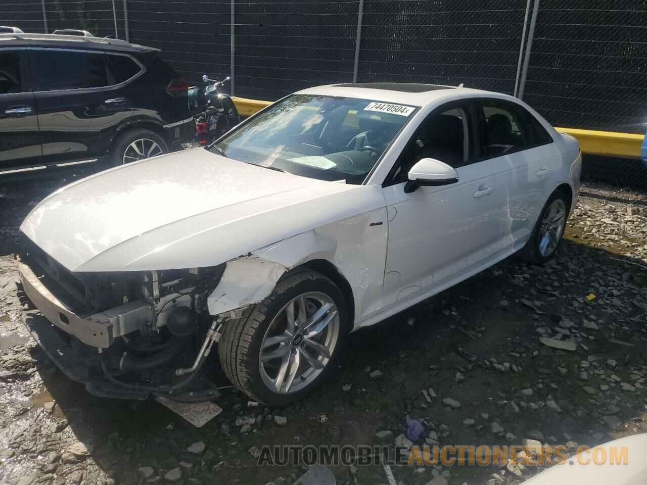 WAUDNAF41HN041400 AUDI A4 2017