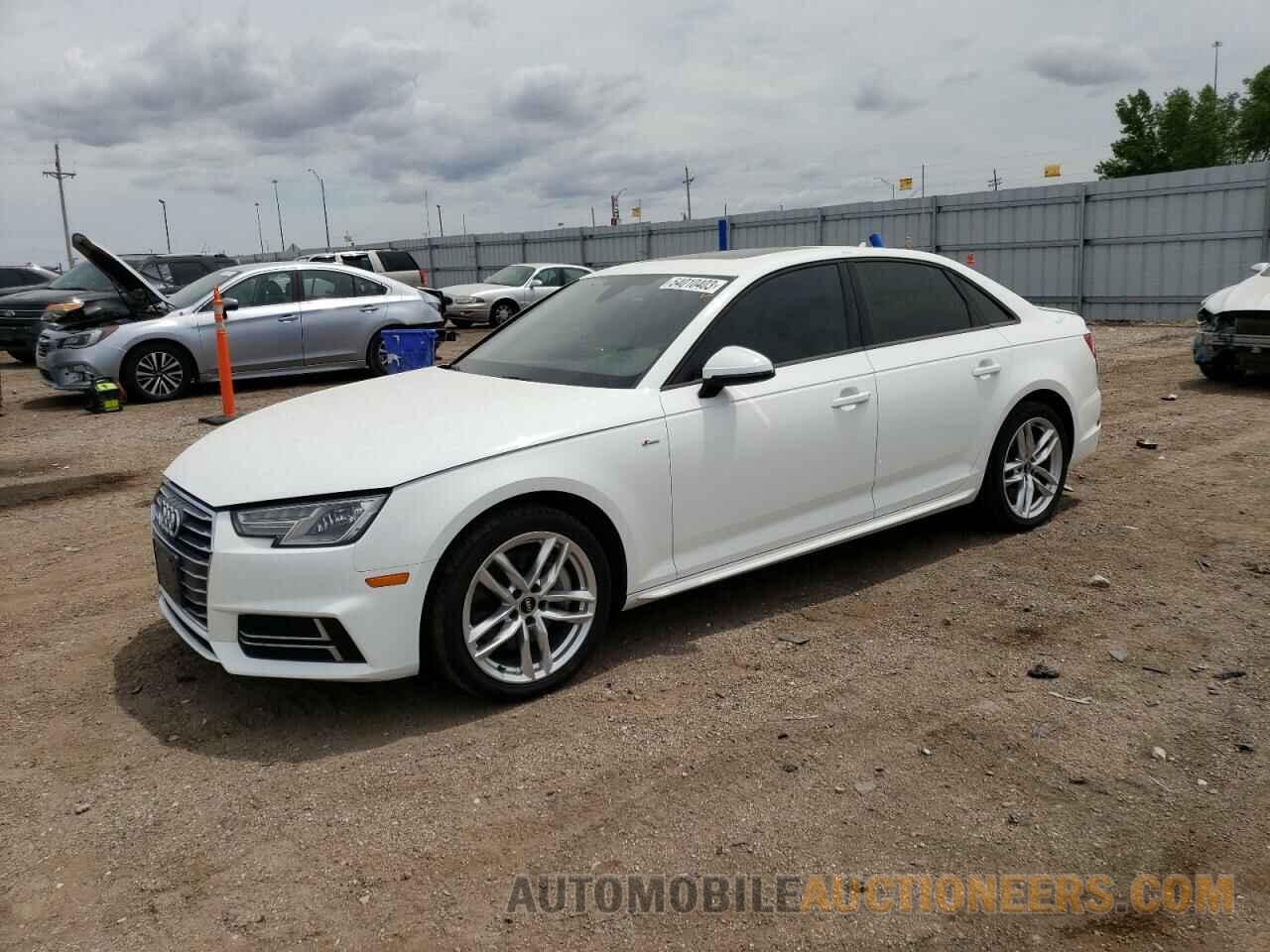 WAUDNAF41HN054714 AUDI A4 2017