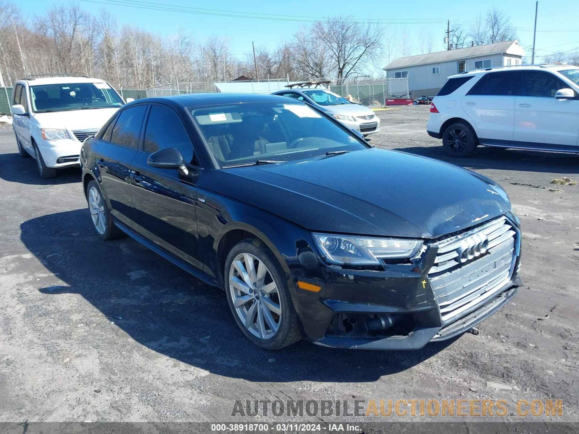 WAUDNAF41JA031897 AUDI A4 2018