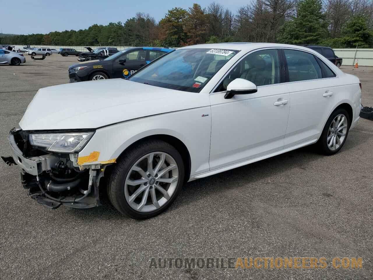 WAUDNAF41KN017038 AUDI A4 2019