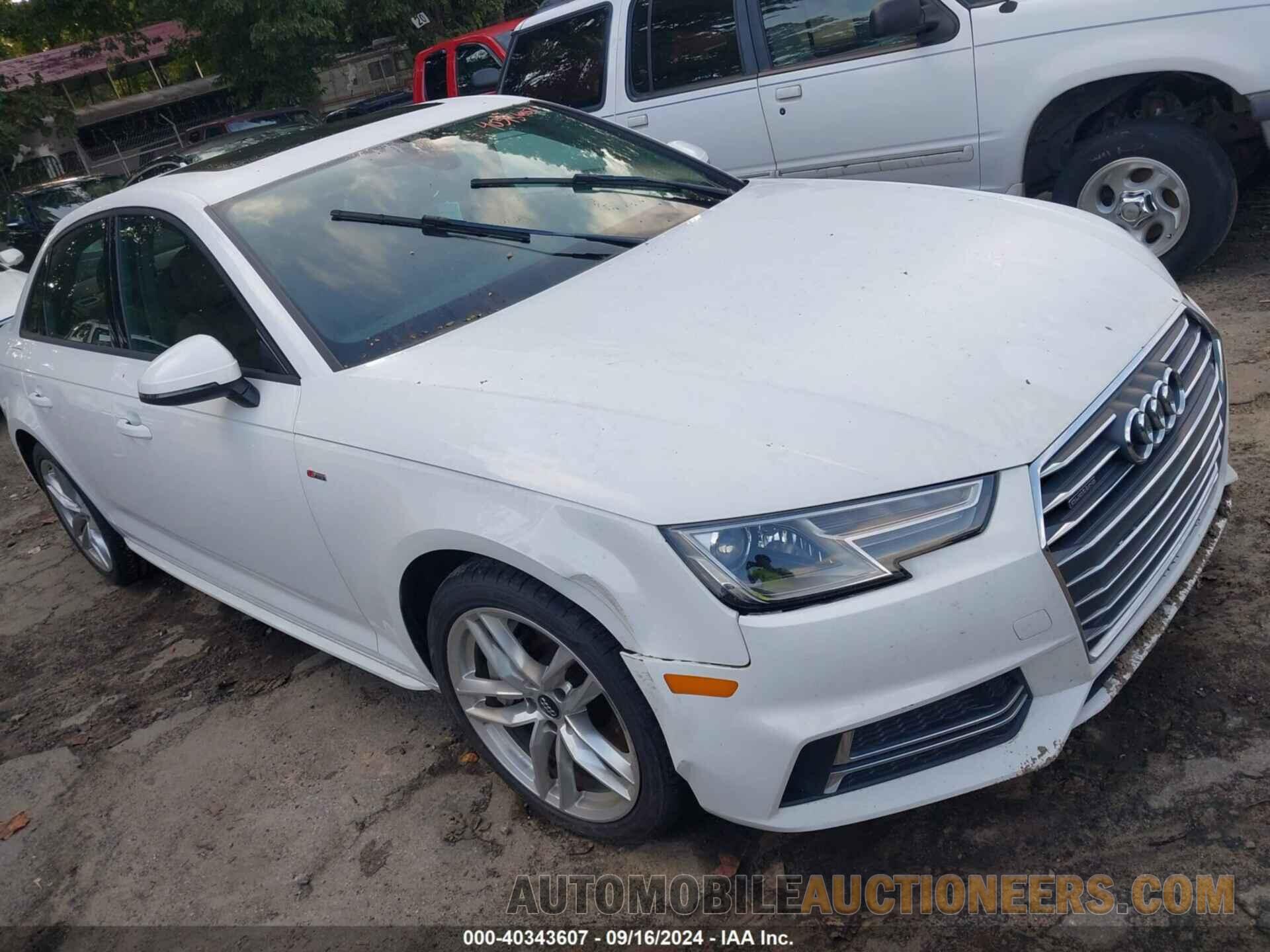 WAUDNAF42HN055564 AUDI A4 2017