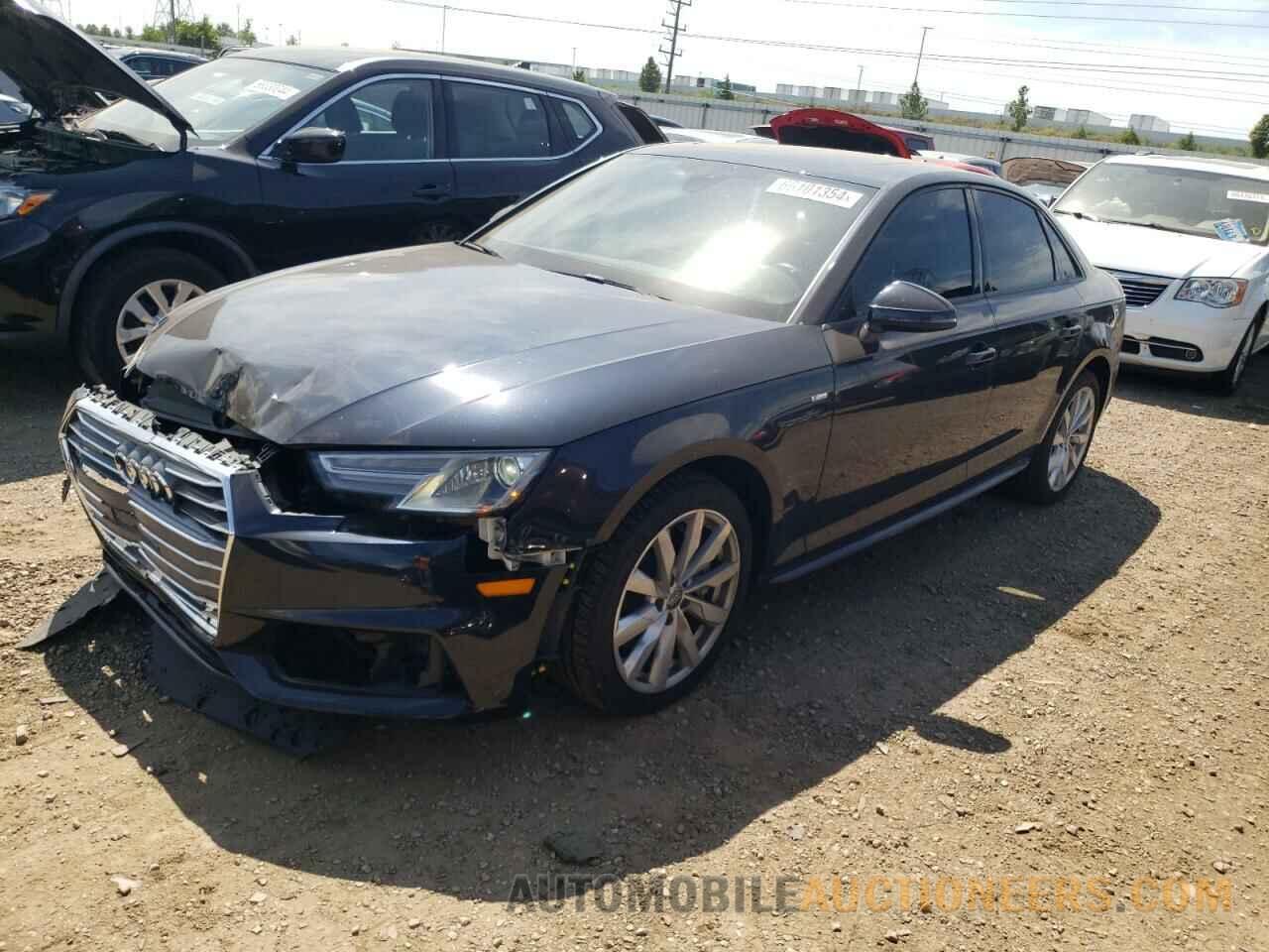 WAUDNAF42JA168668 AUDI A4 2018