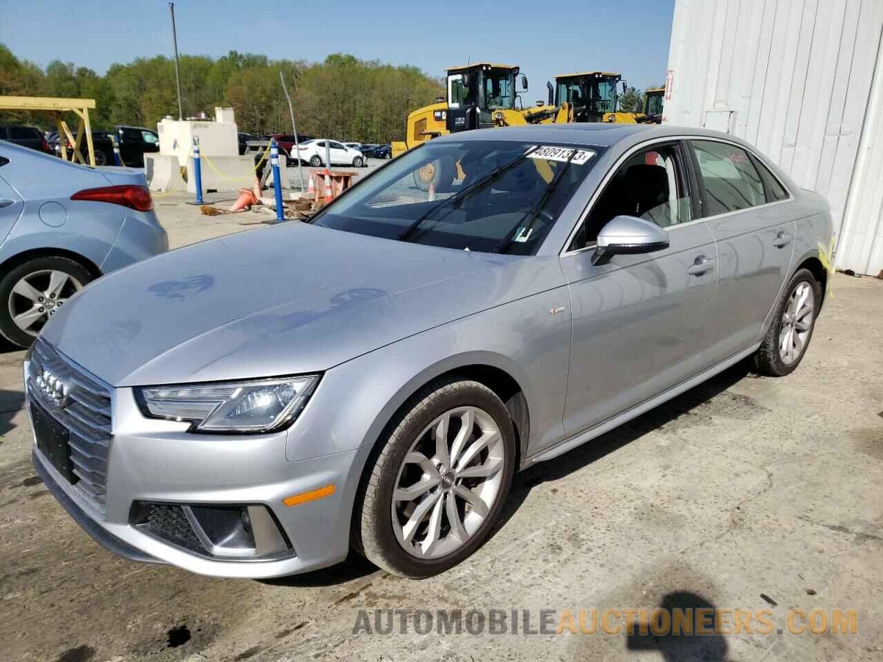 WAUDNAF42KN003407 AUDI A4 2019