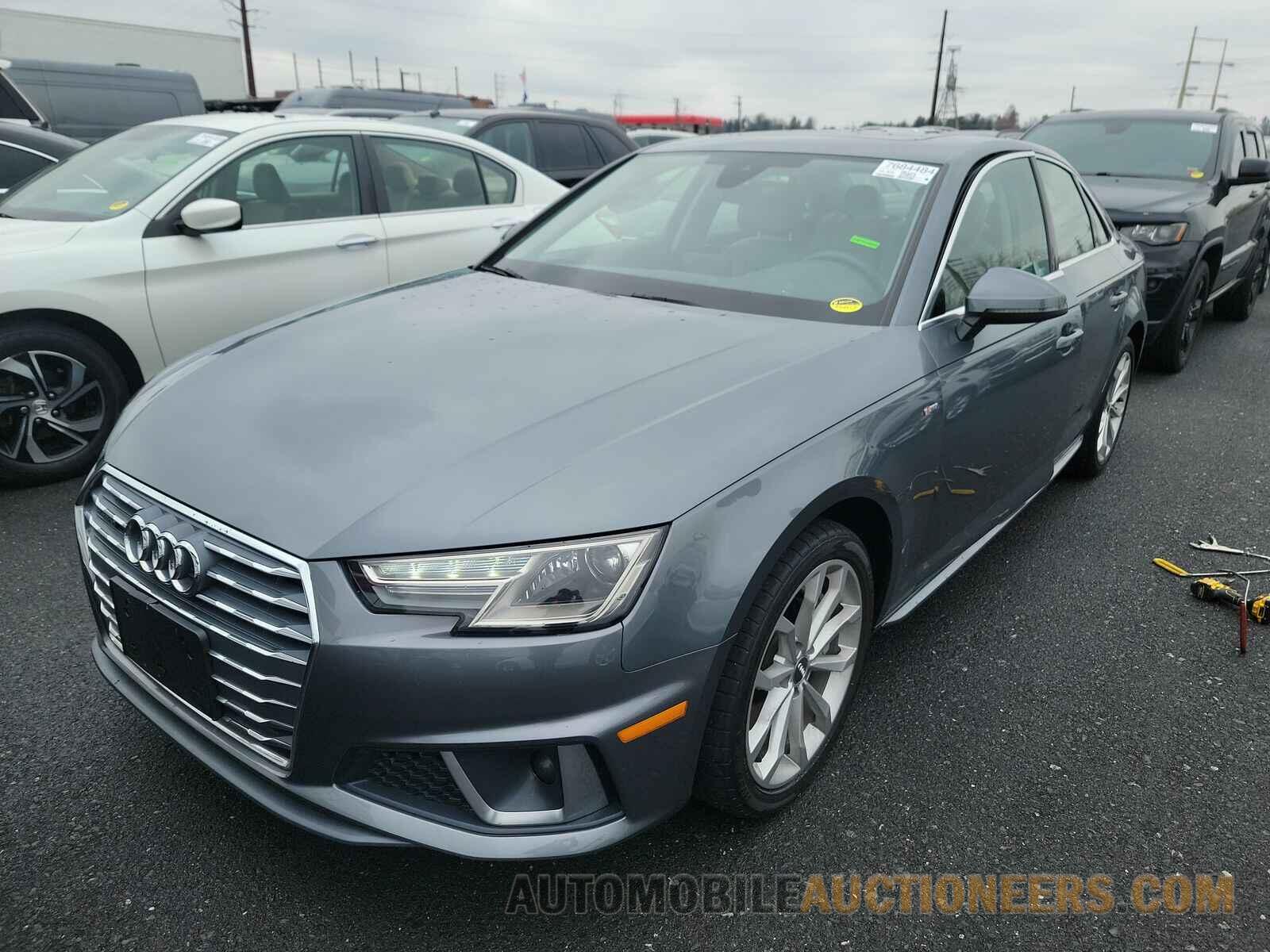 WAUDNAF42KN018912 Audi A4 Sedan 2019