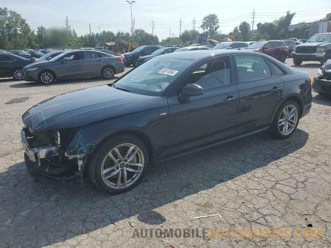 WAUDNAF43HN039051 AUDI A4 2017