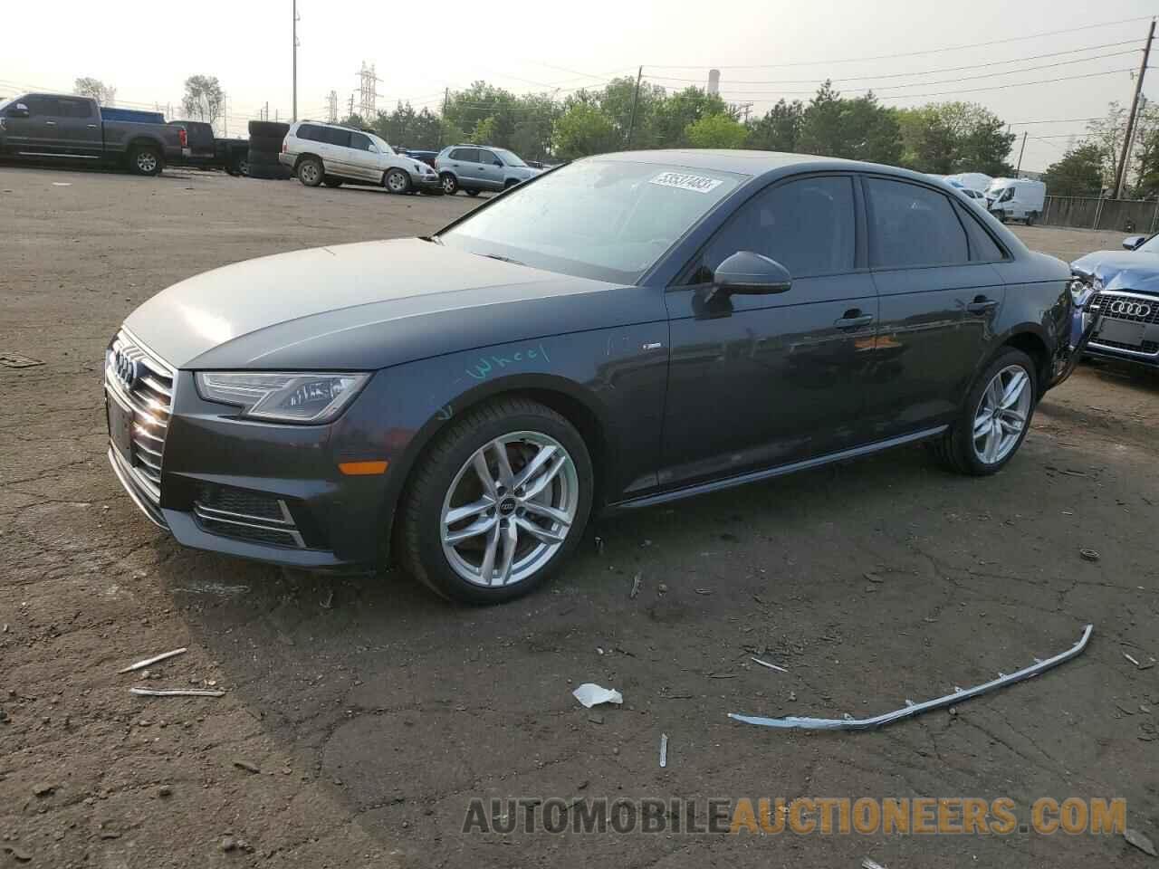 WAUDNAF43HN041219 AUDI A4 2017