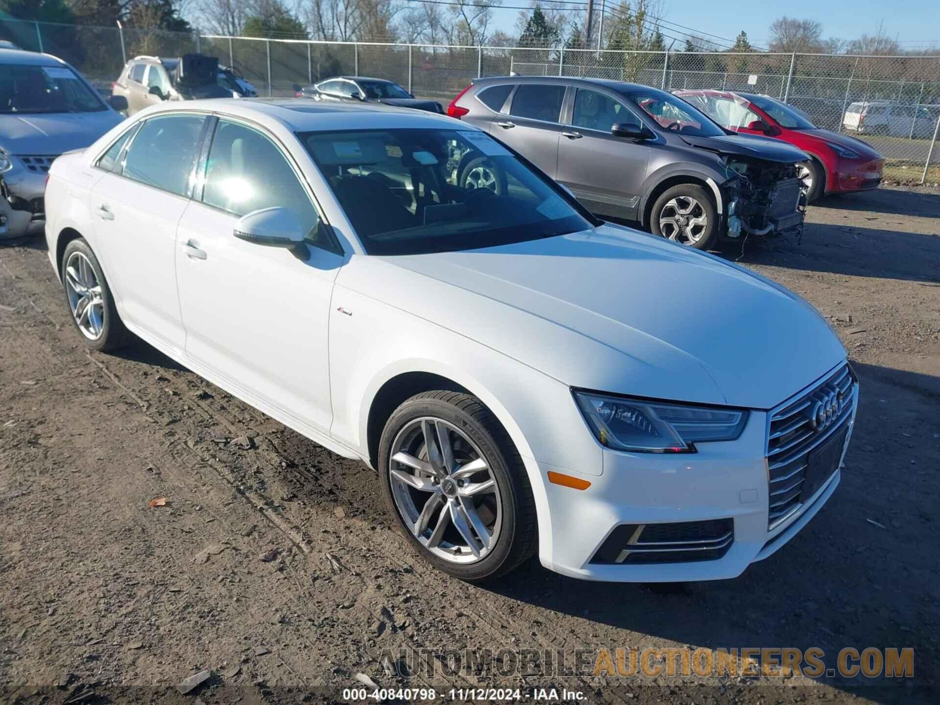 WAUDNAF43HN045531 AUDI A4 2017