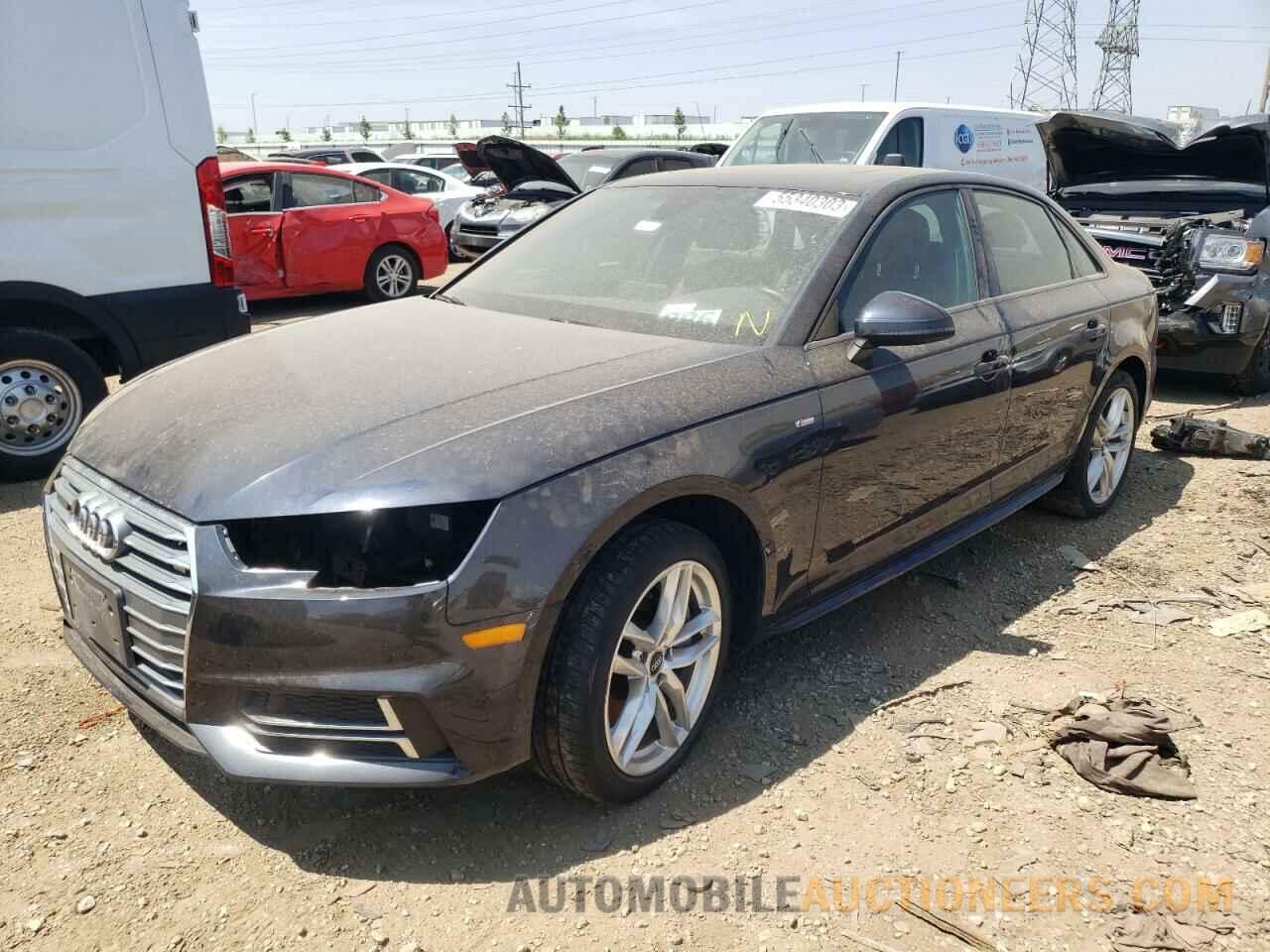 WAUDNAF43HN046484 AUDI A4 2017