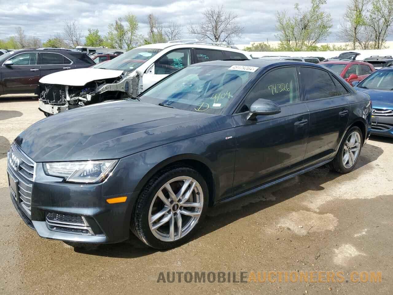 WAUDNAF43HN046887 AUDI A4 2017