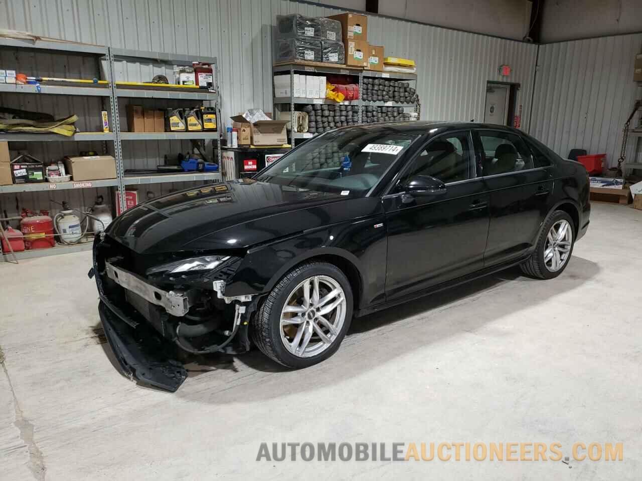 WAUDNAF43HN052396 AUDI A4 2017