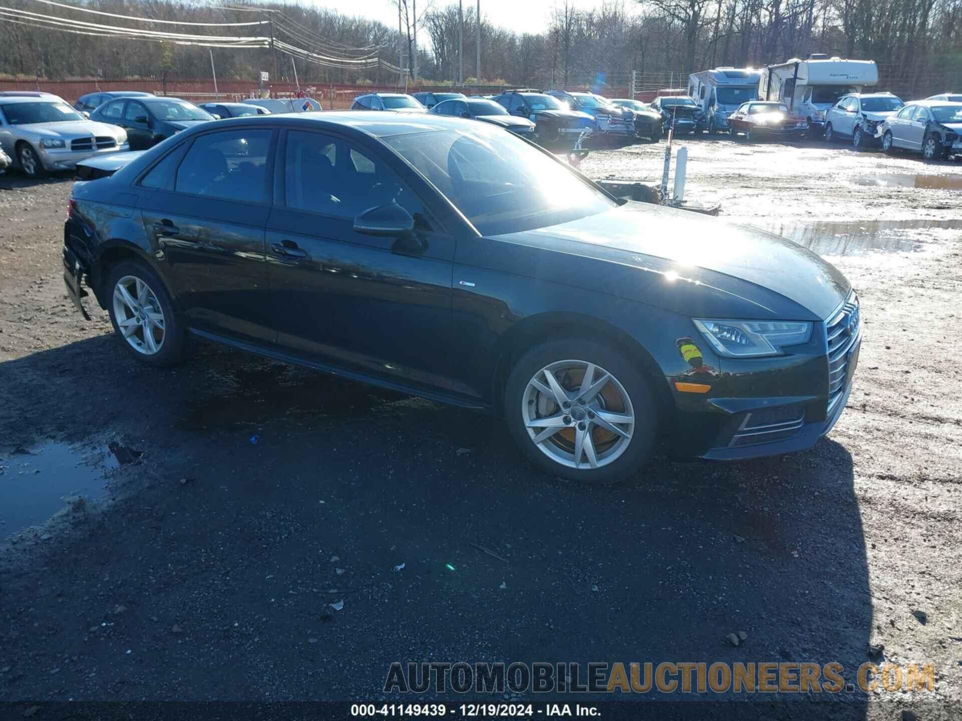 WAUDNAF43JN016973 AUDI A4 2018