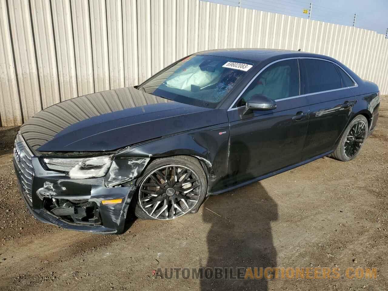 WAUDNAF43KA100767 AUDI A4 2019