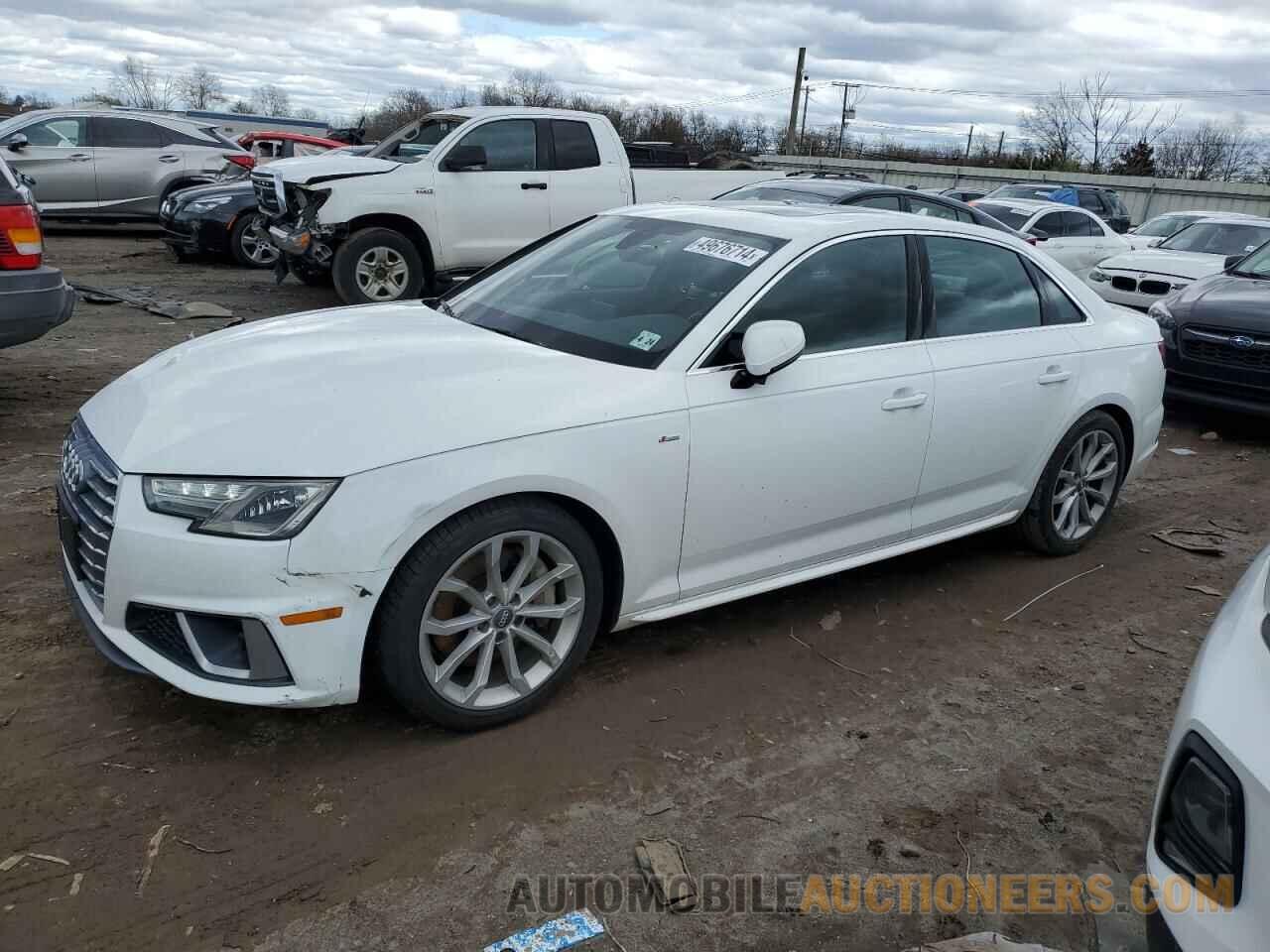 WAUDNAF43KN006221 AUDI A4 2019