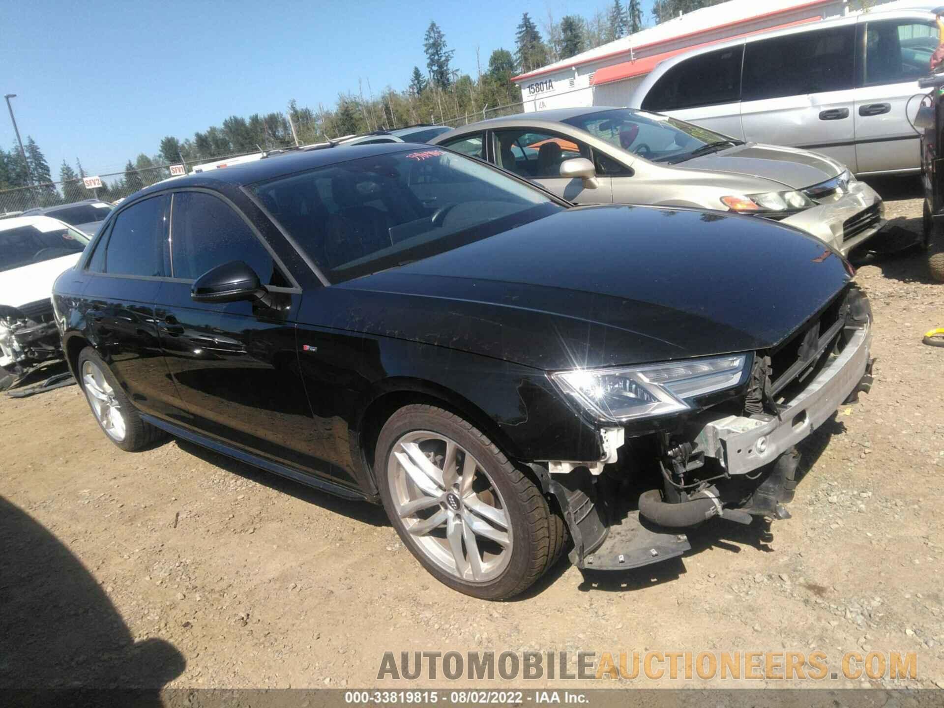 WAUDNAF44HN041410 AUDI A4 2017